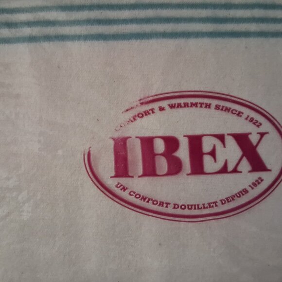 Vintage Texmade Ibex double flannel blanket - Picture 3 of 6